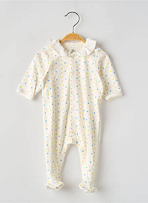 Pyjama blanc PETIT BATEAU pour fille