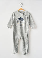 Pyjama gris CARREMENT BEAU pour garçon seconde vue