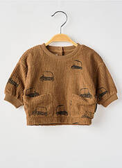 Sweat-shirt marron SPROET & SPROUT pour garçon seconde vue