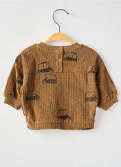 Sweat-shirt marron SPROET & SPROUT pour garçon seconde vue