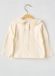 Top beige LES PETITES CHOSES pour fille seconde vue