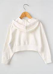 Veste casual blanc PLEASE pour fille seconde vue