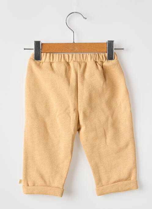 Pantalon droit poches taille élastique beige LES PETITES CHOSES garcon