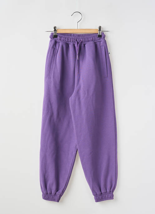 Jogging violet COS I SAID SO pour fille