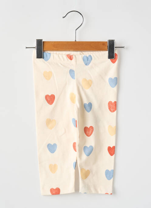 Legging beige LPC GIRLS pour fille