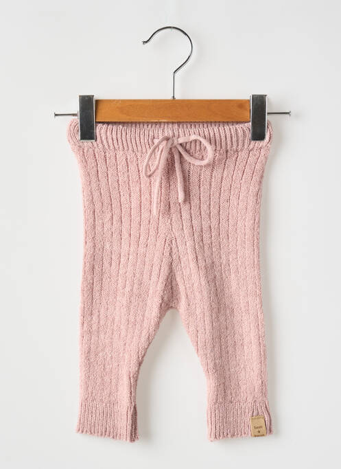 Legging rose TOCOTO VINTAGE pour fille