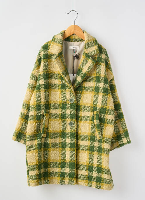 Manteau long vert DIXIE pour fille