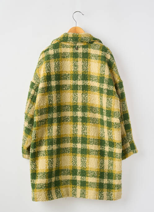 Manteau long vert DIXIE pour fille