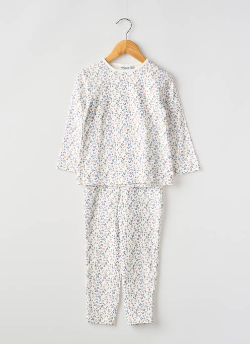 Pyjama blanc NOUKIE'S pour fille