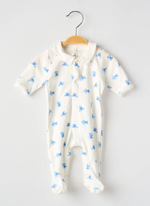 Pyjama blanc PETIT BATEAU pour garçon