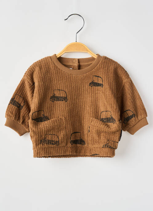 Sweat-shirt marron SPROET & SPROUT pour garçon