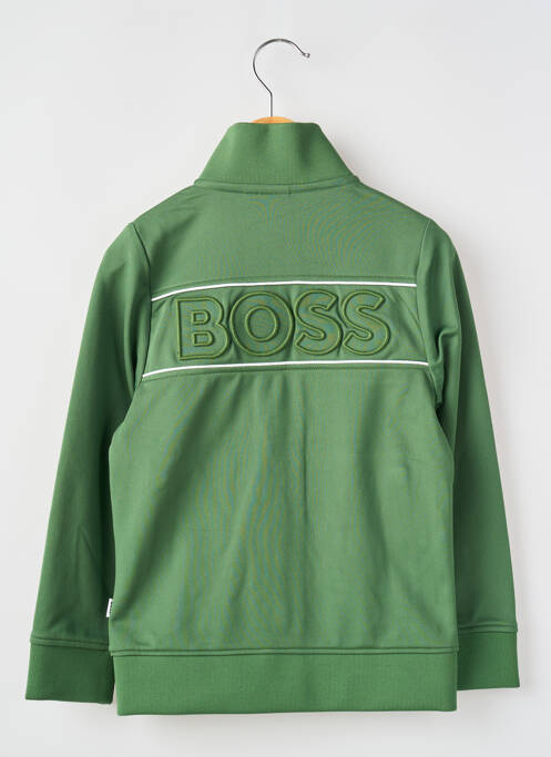 Veste casual poches vert HUGO BOSS garcon