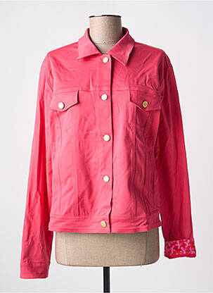 Veste casual poches rose PAUL BRIAL femme