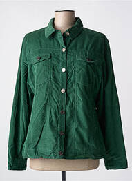 Veste casual poches vert AGATHE & LOUISE femme