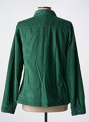 Veste casual poches vert AGATHE & LOUISE femme