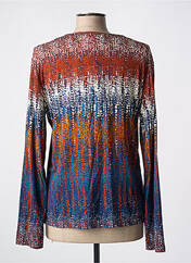 Gilet manches longues bleu POUSSIERE D'ETOLE pour femme seconde vue