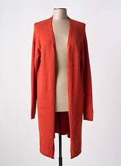 Gilet manches longues orange L'ATELIER D'ANNA pour femme seconde vue