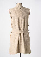 Gilet sans manche beige SURKANA pour femme seconde vue
