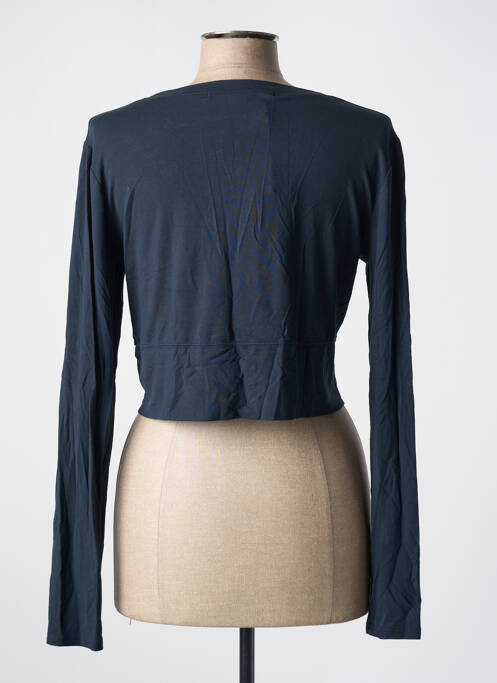 Boléro bleu LA FEE MARABOUTEE pour femme