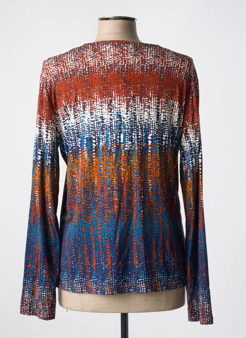 Gilet manches longues bleu POUSSIERE D'ETOLE pour femme