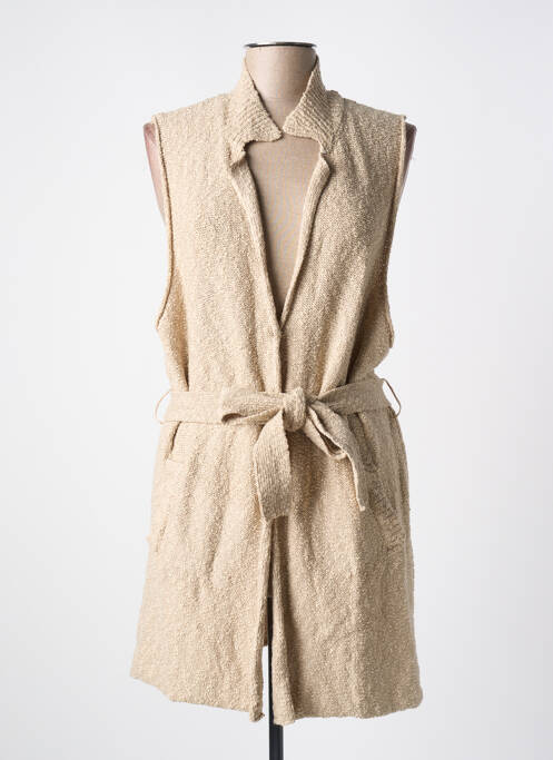 Gilet sans manche beige SURKANA pour femme