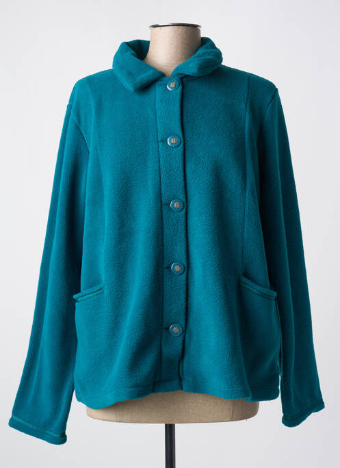 Polaire bleu AGATHE & LOUISE pour femme