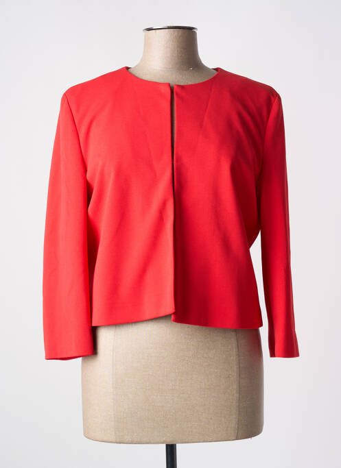 Veste chic rouge POUSSIERE D'ETOLE pour femme