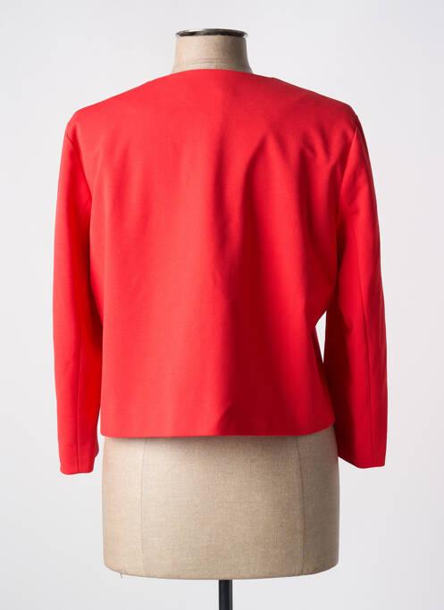 Veste chic rouge POUSSIERE D'ETOLE pour femme