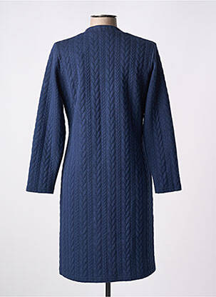 Robe courte manches longues manches longues bleu MERI & ESCA femme
