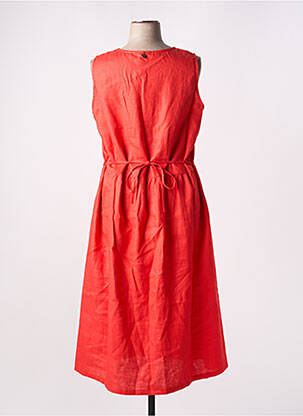 Robe longue sans manche sans manche rouge MALOKA femme