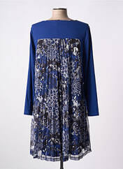 Robe courte bleu MALOKA pour femme seconde vue