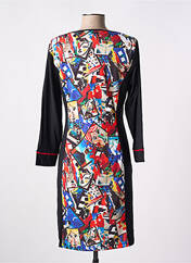 Robe courte noir MALOKA pour femme seconde vue
