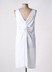 Robe mi-longue blanc MALOKA pour femme seconde vue