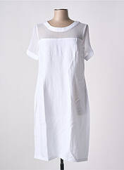 Robe mi-longue blanc PAUL BRIAL pour femme seconde vue