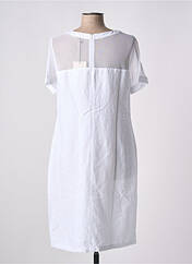 Robe mi-longue blanc PAUL BRIAL pour femme seconde vue