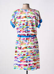 Robe mi-longue bleu PAUL BRIAL pour femme seconde vue