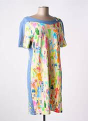 Robe mi-longue bleu PAUL BRIAL pour femme seconde vue