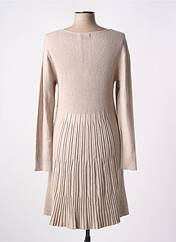 Robe mi-longue marron PAUL BRIAL pour femme seconde vue