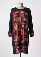 Robe mi-longue noir IMPULSION pour femme seconde vue