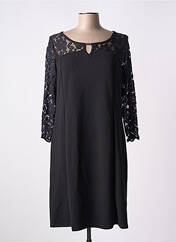 Robe mi-longue noir IMPULSION pour femme seconde vue