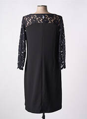 Robe mi-longue noir IMPULSION pour femme seconde vue