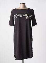 Robe mi-longue noir PAUL BRIAL pour femme seconde vue