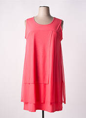 Robe mi-longue rose MALOKA pour femme seconde vue