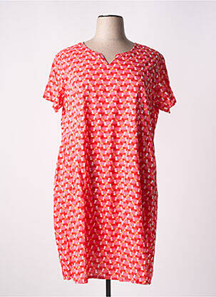Robe mi-longue rouge AGATHE & LOUISE pour femme