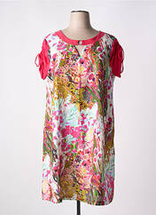 Robe mi-longue rouge MALOKA pour femme seconde vue