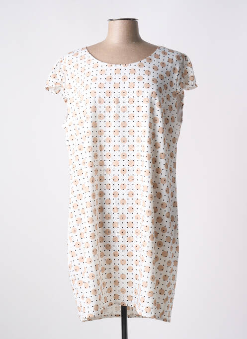 Robe courte beige PAUL BRIAL pour femme