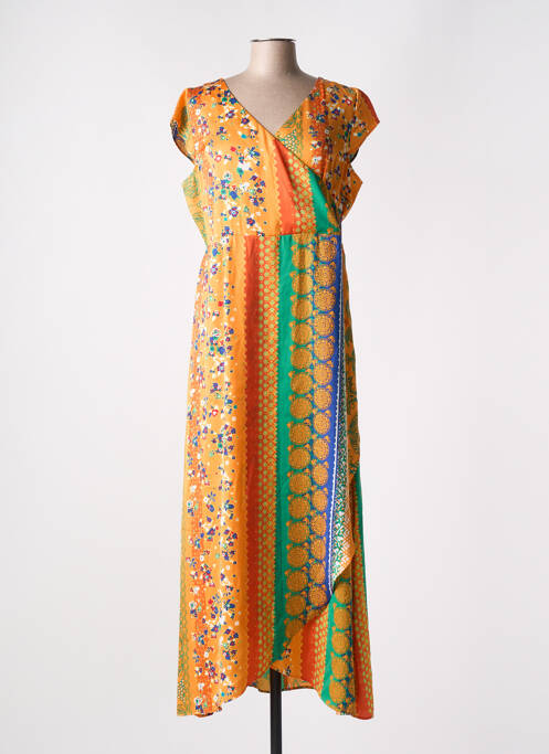 Robe longue orange SURKANA pour femme