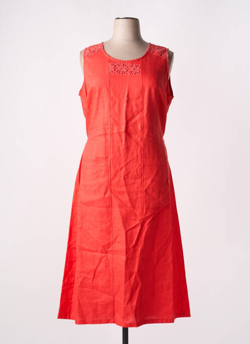 Robe longue rouge MALOKA pour femme