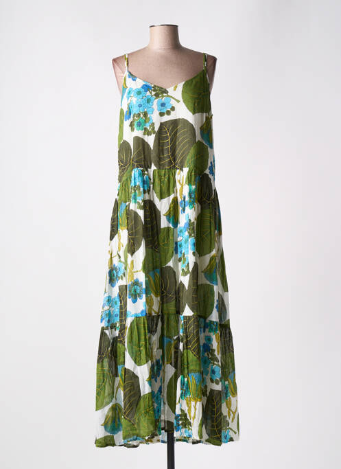 Robe longue vert SURKANA pour femme