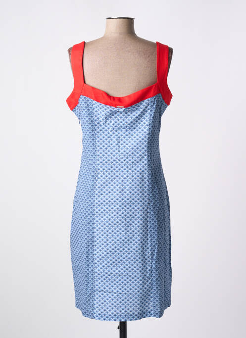 Robe mi-longue bleu PAUL BRIAL pour femme